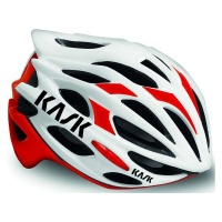 KASK Mojito Helm wei / rot