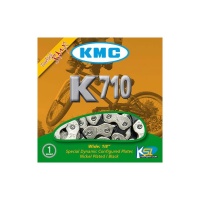 KMC K710 Kette 1-fach silber/schwarz