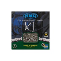 KMC X1 Kette 1-fach silber 