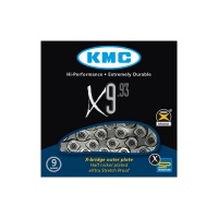 KMC X9 93 Kette 9-fach silber/grau