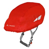 VAUDE Helmet Raincover Helmüberzug red