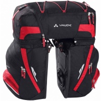 VAUDE Karakorum Dreifachtasche black/red