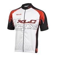 XLC JE-S11 Pro Trikot kurzarm wei/rot