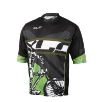 XLC JE-S13 Freeride Trikot schwarz/grn