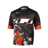 XLC JE-S13 Freeride Trikot schwarz/rot