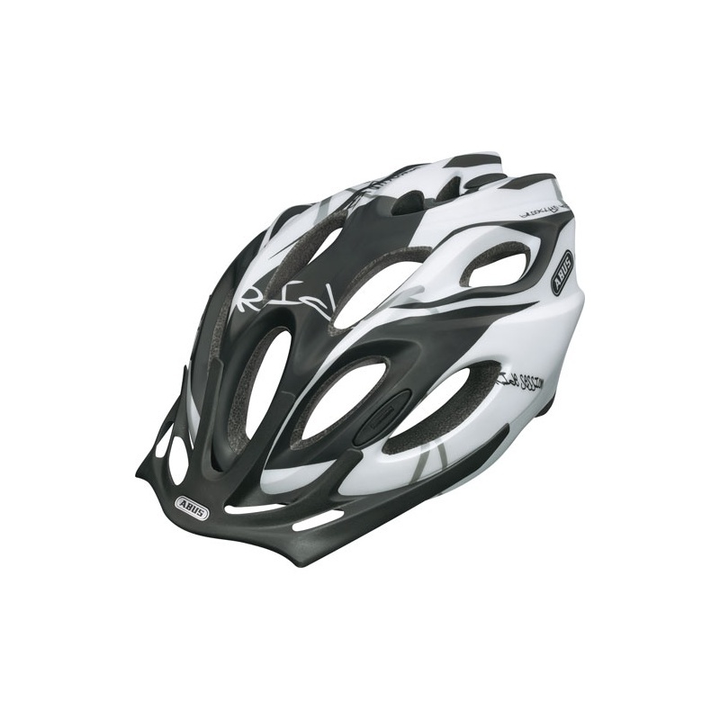 ABUS Aduro Helm white black