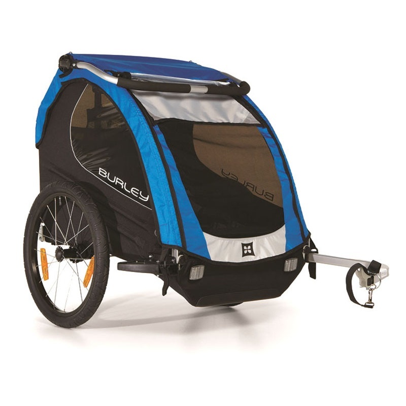 Burley Encore Kinderanhnger inkl. blauen Verdeck