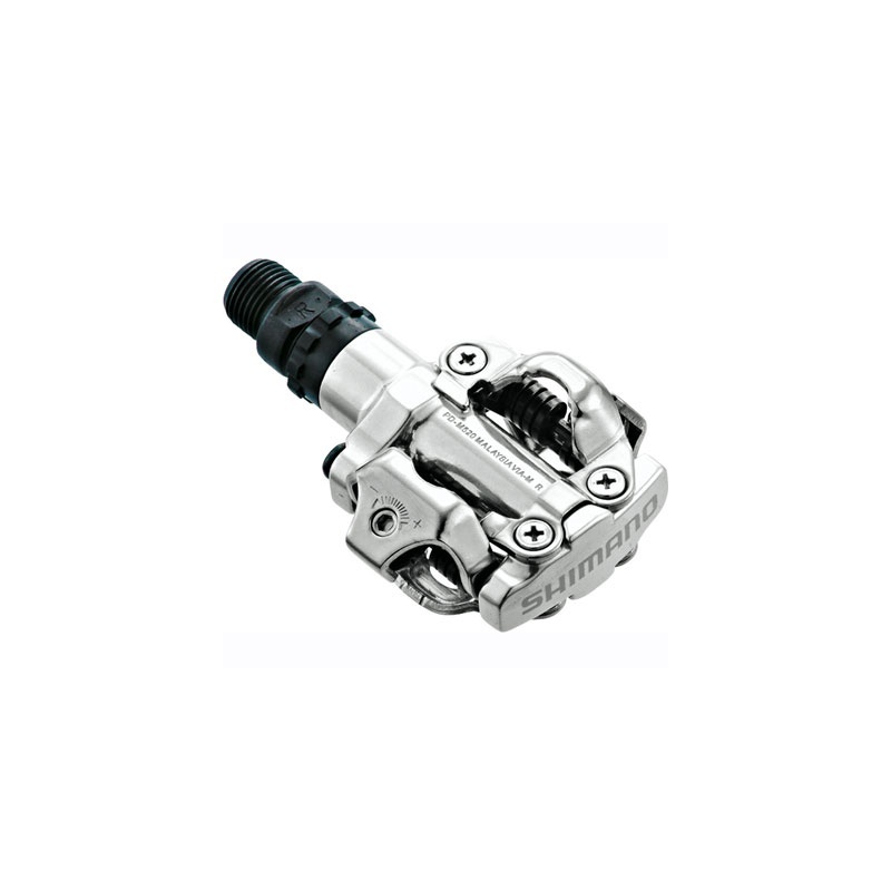 Shimano M520 MTB Pedal SPD silber