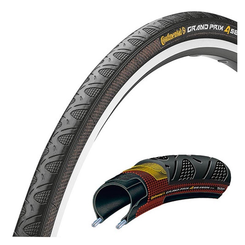 Continental Grand Prix 4-Season Rennrad Faltreifen schwarz/DuraSkin