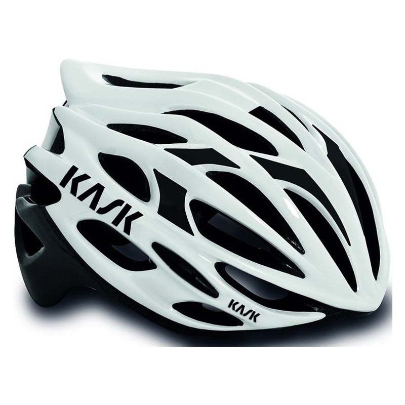 KASK Mojito Helm wei / schwarz