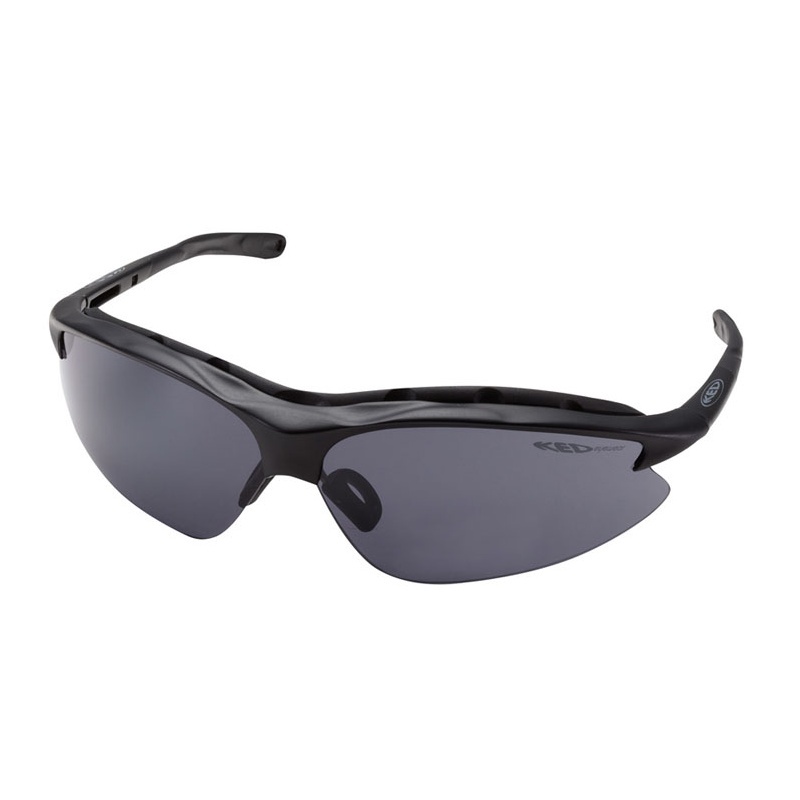 KED Jackal Fahrradbrille shiny black