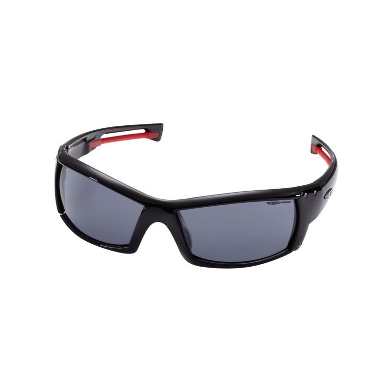 KED L&B Fahrradbrille black smoke