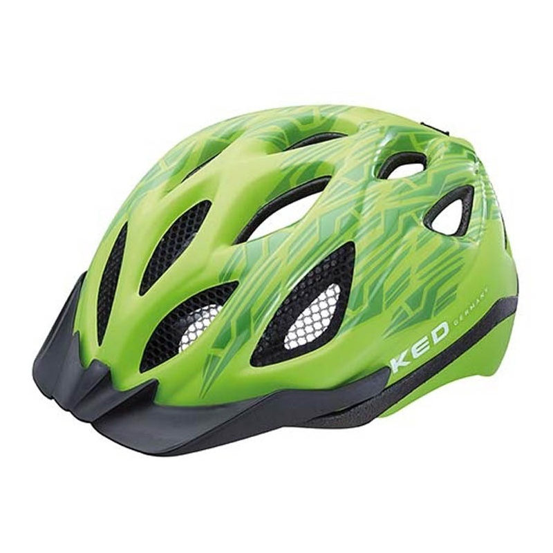 KED Tronus Helm green matt glossy