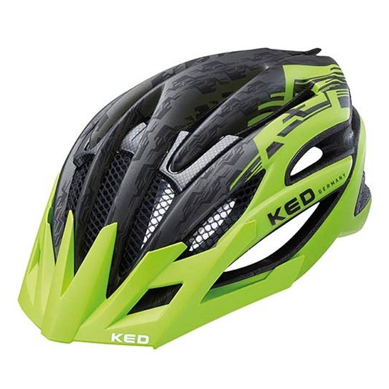 KED Wayron Pro Visor Helm green black matt 