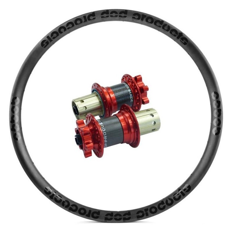 POP-Products Cross Country CX-RAY UD-Carbon 26 Zoll Hinterrad