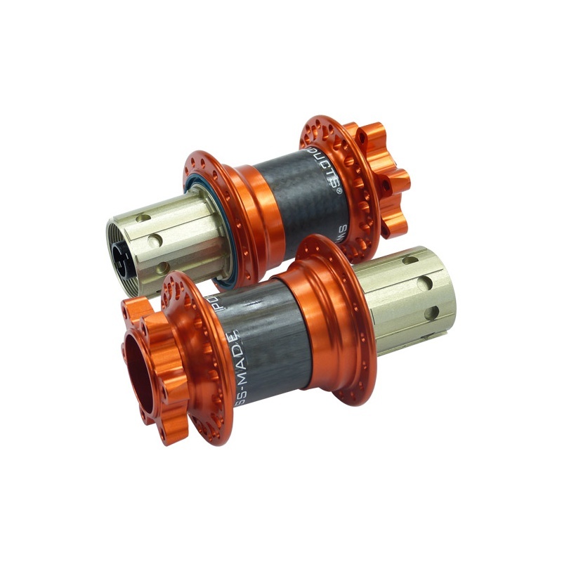 Pop-Products Hub-Rear-Disc Nabe Hinterrad orange