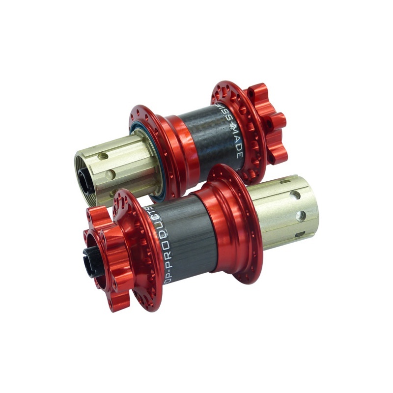 Pop-Products Hub-Rear-Disc Nabe Hinterrad rot