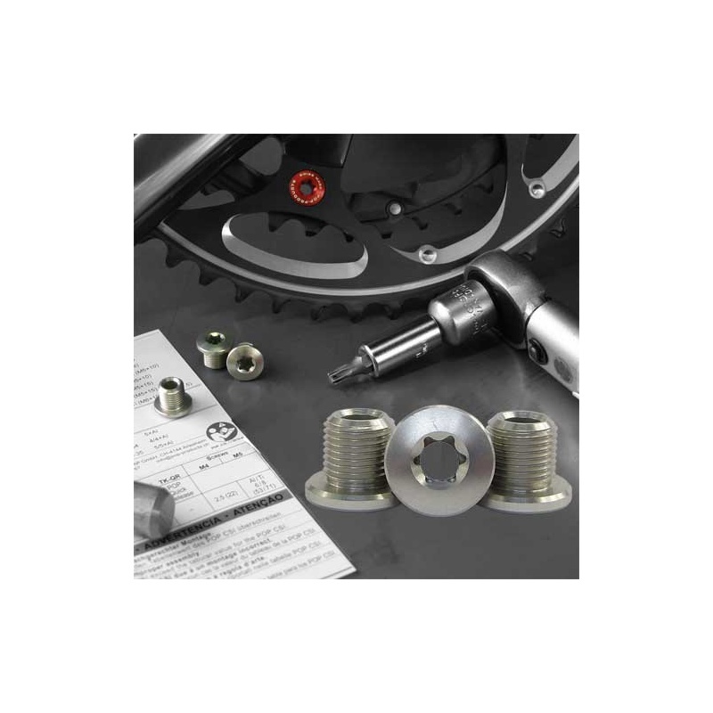 Pop-Products Kettenblattschraube CRB innen silber