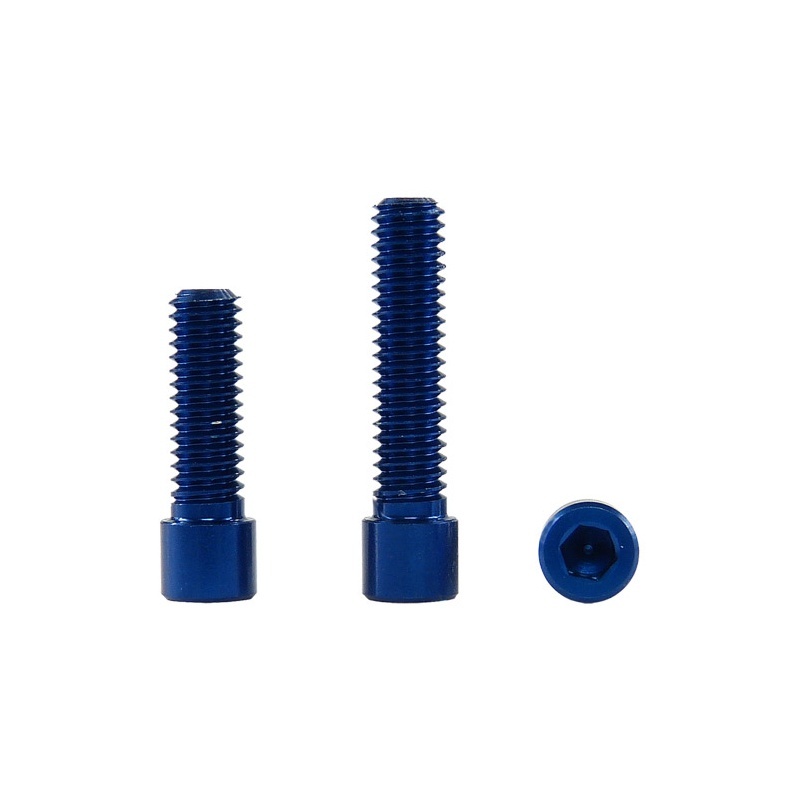 Pop-Products ScrewInbus Alu blau M4