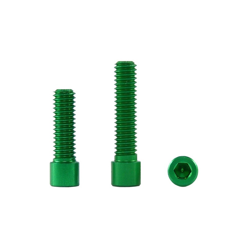 Pop-Products ScrewInbus Alu kristallgrn M4