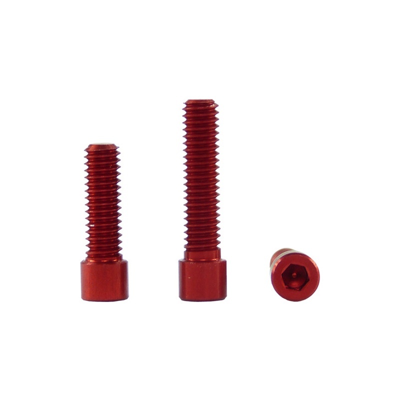 Pop-Products ScrewInbus Alu rot M4