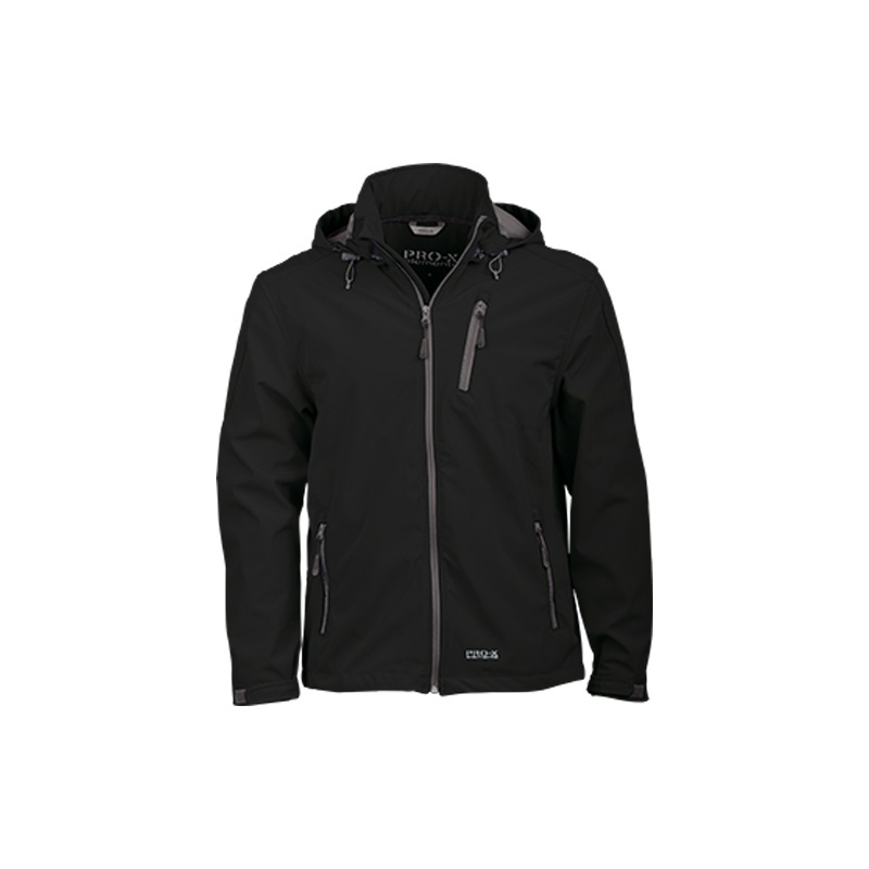 Pro-X Baffin Softshelljacke Schwarz