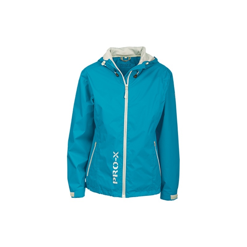 Pro-X Ladyflash Bikejacke Damen Neon-Trkis - Silver