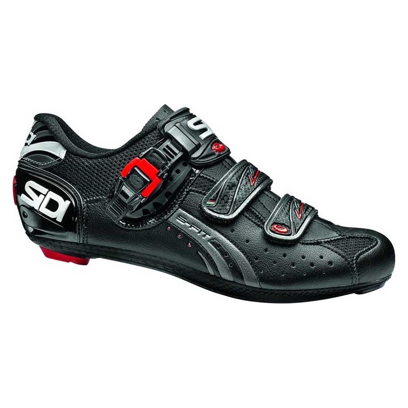 SIDI Genius 5 Fit Carbon Road Rennradschuh schwarz/schwarz