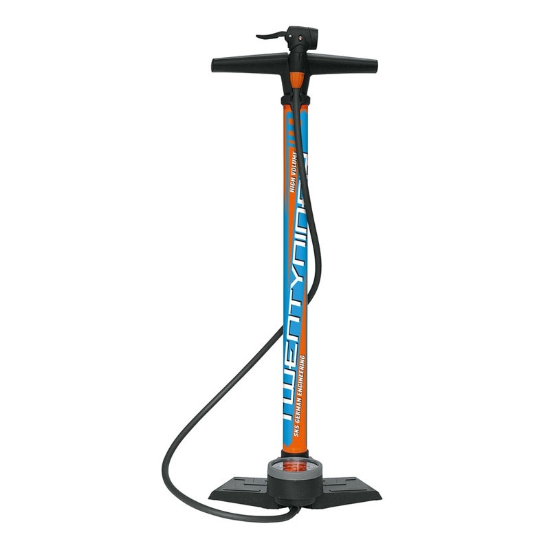 SKS Twentyniner Standpumpe blau / orange