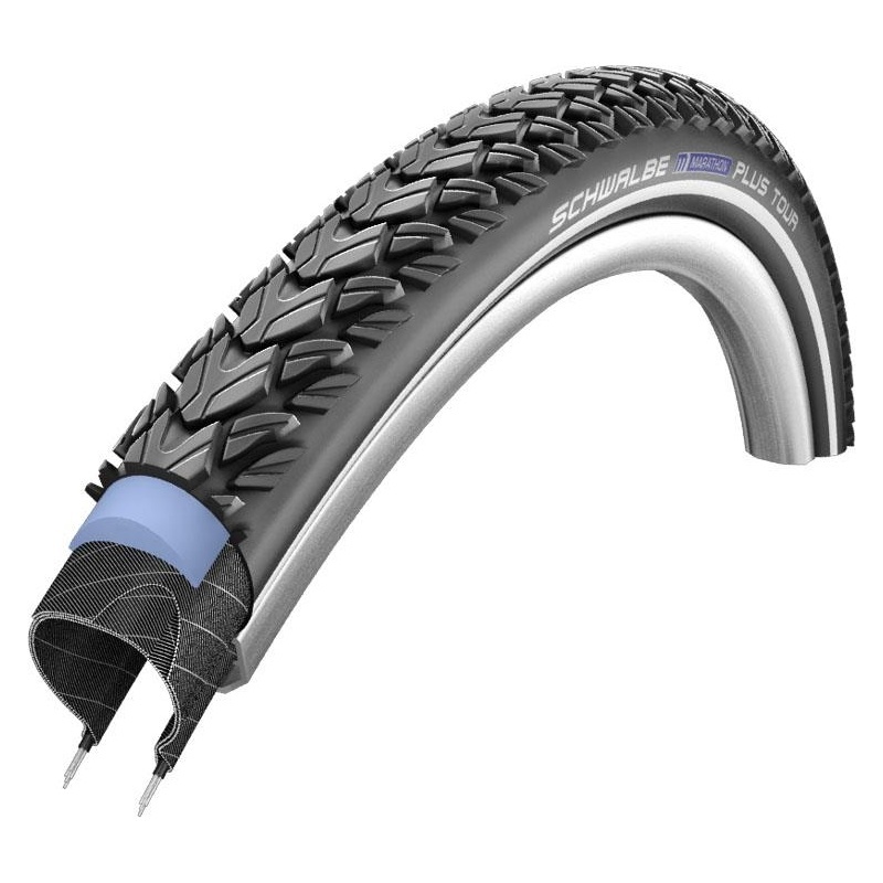 Schwalbe Marathon Plus Tour Performance Trekking Drahtreifen black reflex HS404 26Zoll