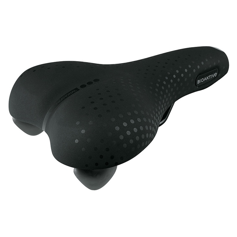 Selle San Marco Recreational Large Man Gel Trekking Sattel schwarz