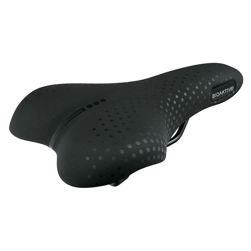 Selle San Marco Recreational Small Lady Gel Trekking Sattel schwarz