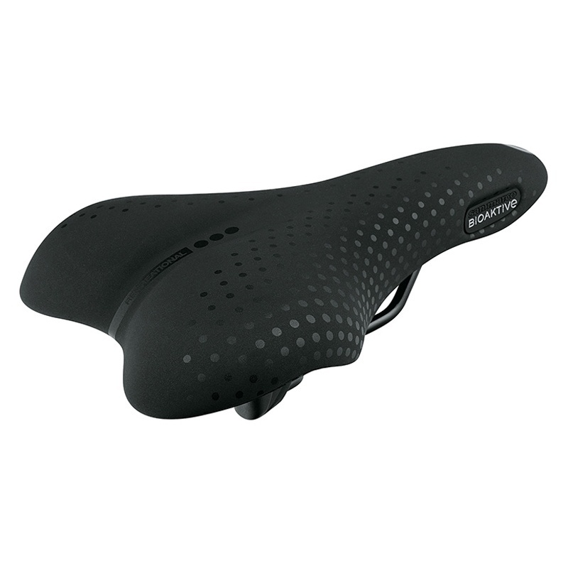 Selle San Marco Recreational Small Man Gel Trekking Sattel schwarz