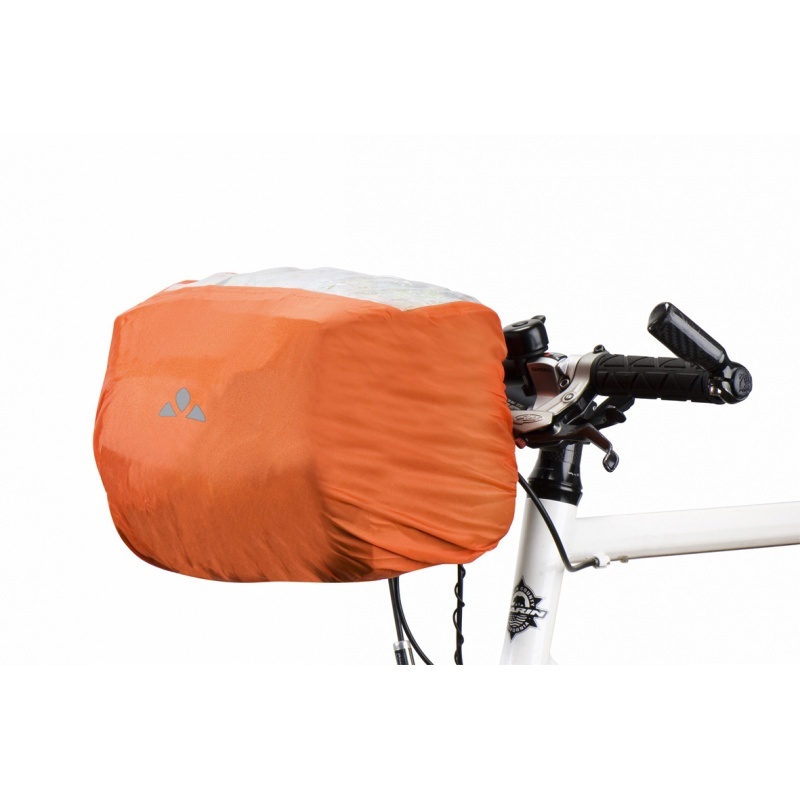 VAUDE Raincover for handle bar bag Regenhlle f. Lenkertaschen orange