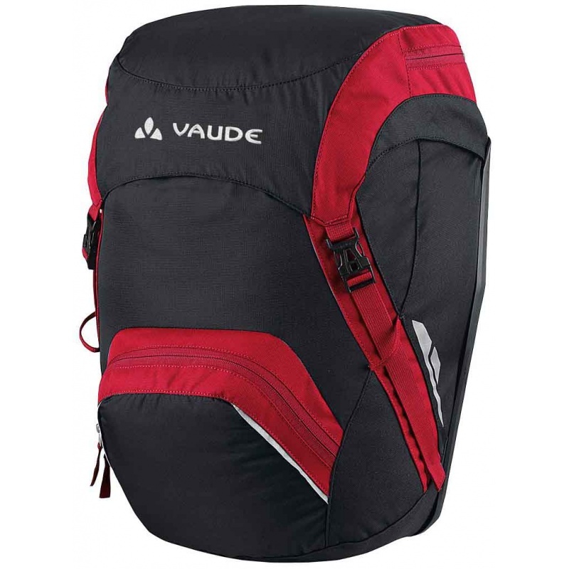 VAUDE Road Master Back Hinterradtasche black/red 2015