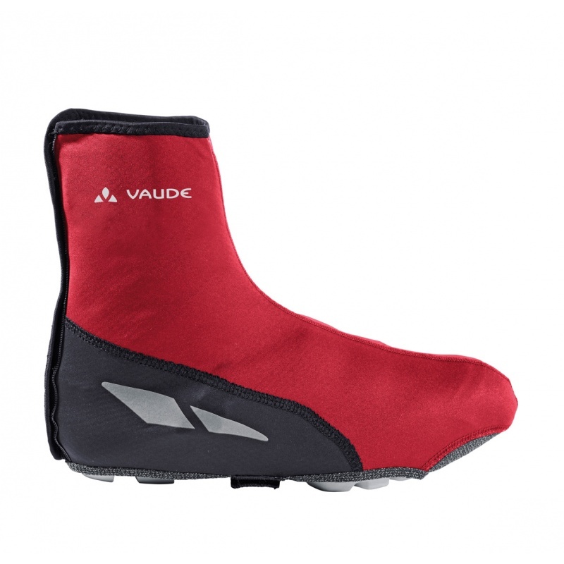 VAUDE Shoecover Matera red/black