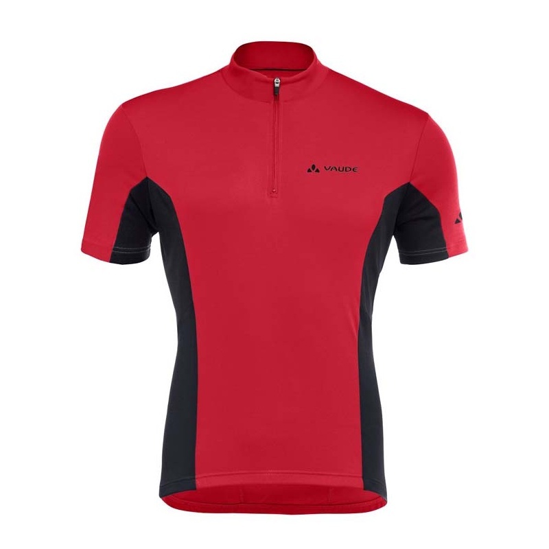 Vaude Mens Mossano Tricot II Bikeshirt red