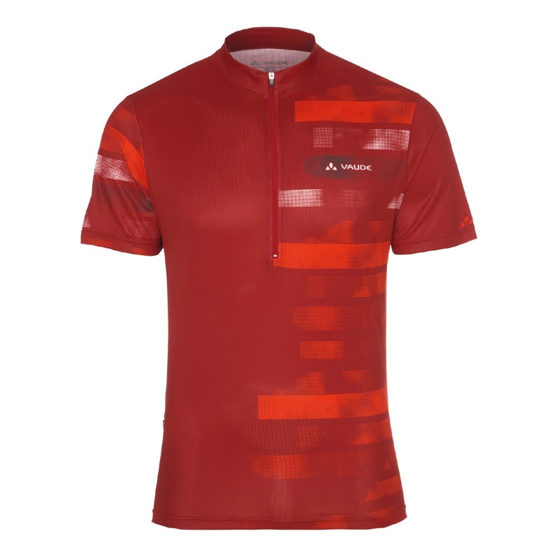 Vaude Mens Tremalzo Shirt Bikeshirt indian red