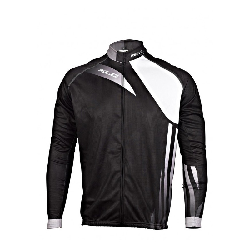 XLC JE-L02 Pro Langarm-Trikot schwarz/wei